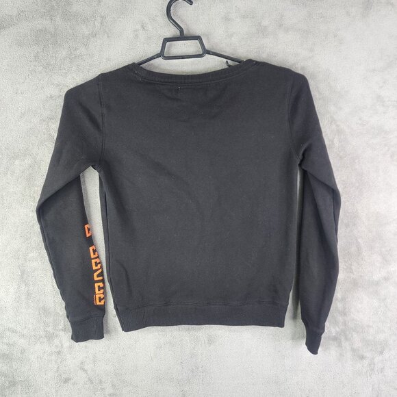 Womens Victorias Secret Pink Sweatshirt Rhinestone Oklahoma State Long Sleeve M - Picture 7 of 10